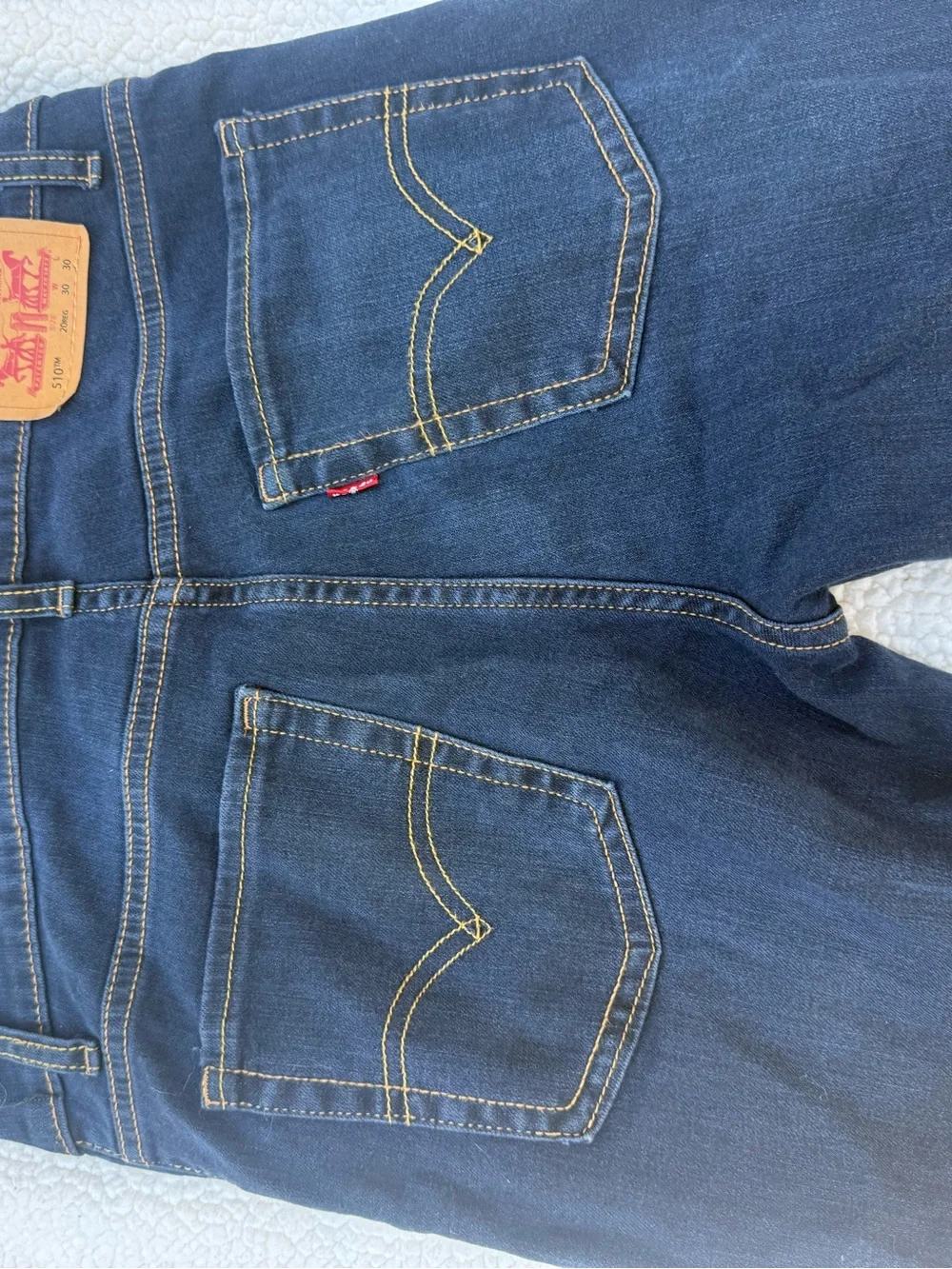 510 skinny Levi's Men's Indigo Slim Straight Jeans